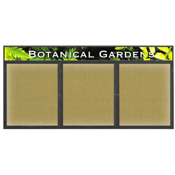 Open Faced Traditional Corkboard, 48x36"